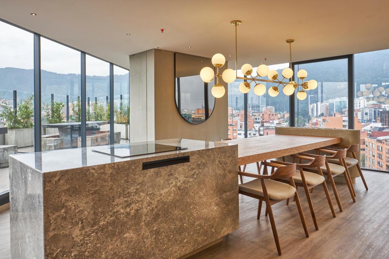 Icon 100 Luxury Apartasuites Bogotá Eksteriør bilde