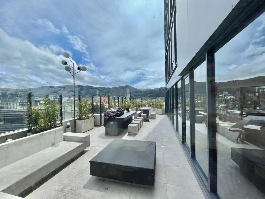 Icon 100 Luxury Apartasuites Bogotá Eksteriør bilde